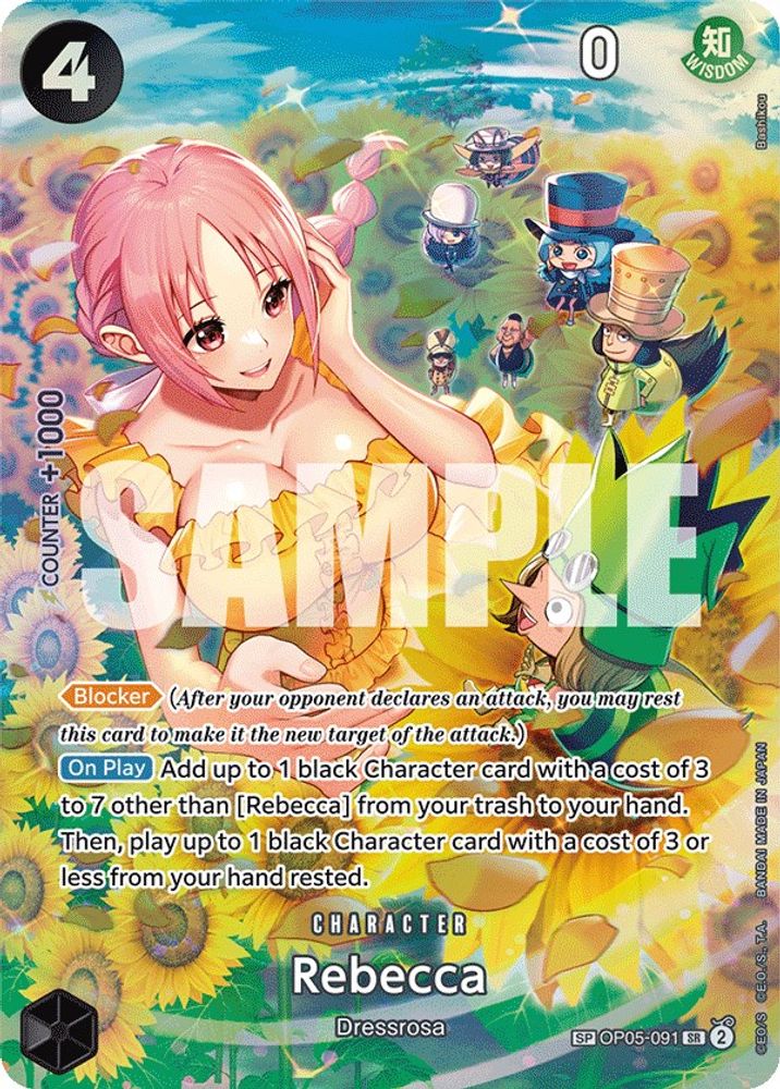 Rebecca [SP] OP05-091 One Piece Card Game