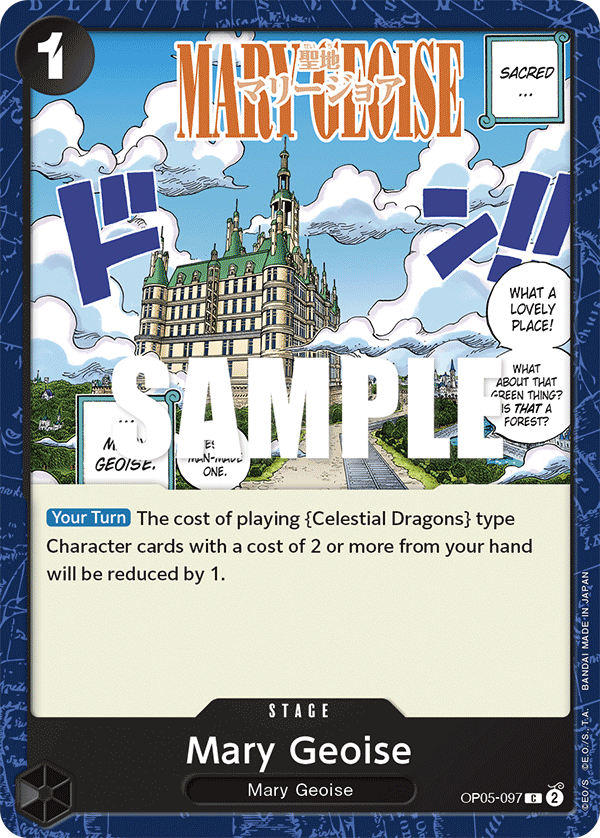 Mary Geoise OP05-097 One Piece Card Game