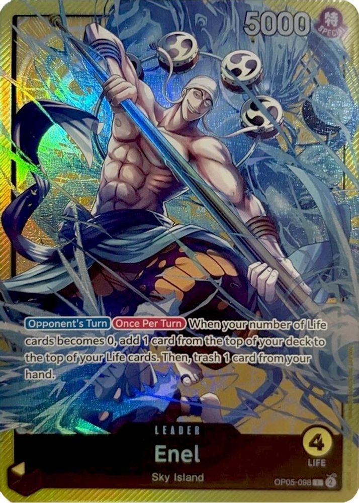 Enel [Sound Loader] OP05-098 One Piece Card Game