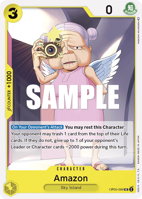 Amazon OP05-099 One Piece Card Game