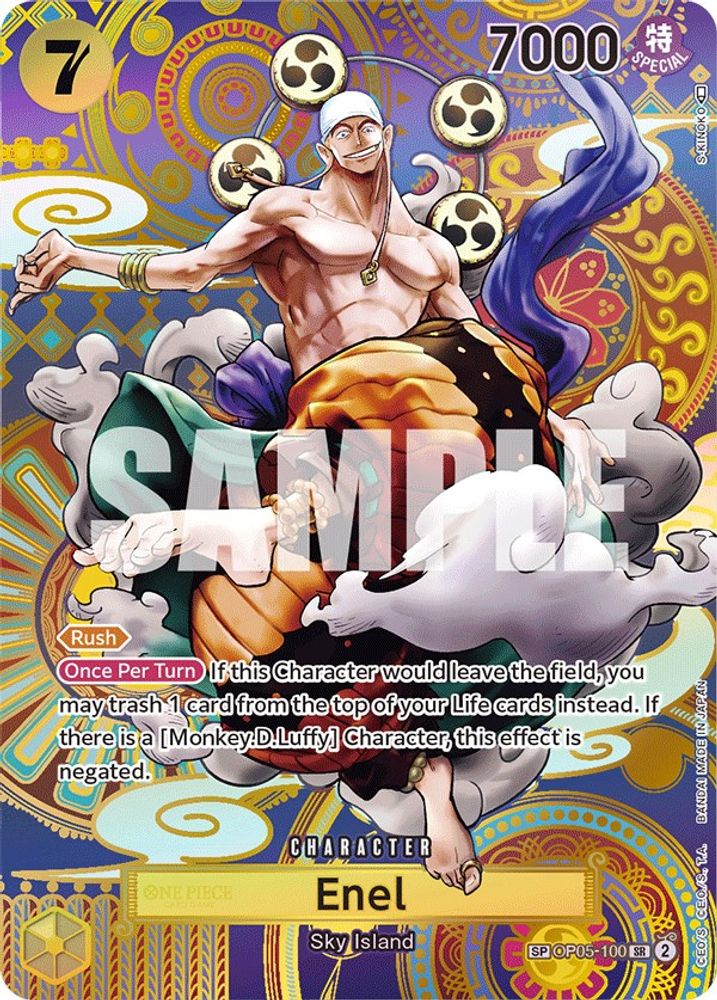 Enel [SP] OP05-100 One Piece Card Game