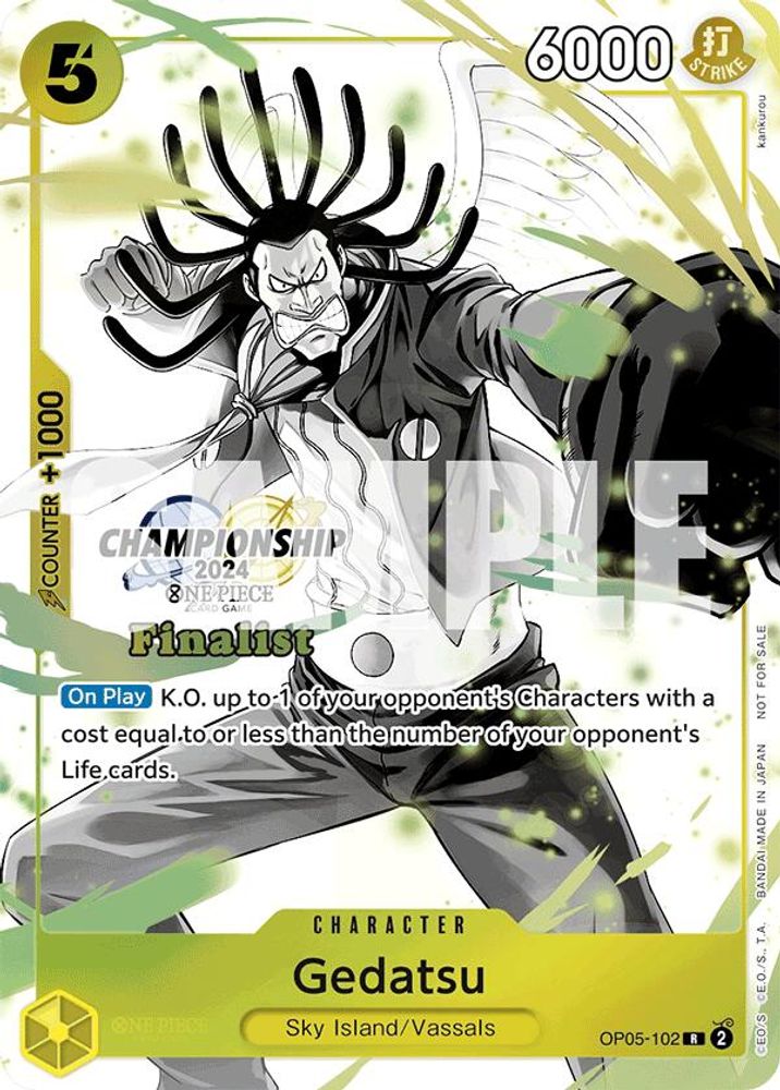 Gedatsu [Championship 2024 Finalist] OP05-102 One Piece Card Game