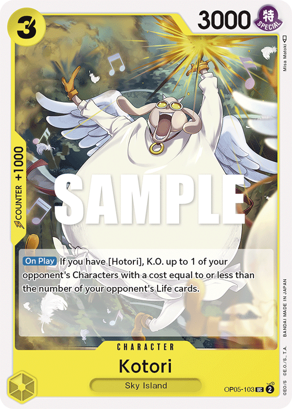 Kotori OP05-103 One Piece Card Game