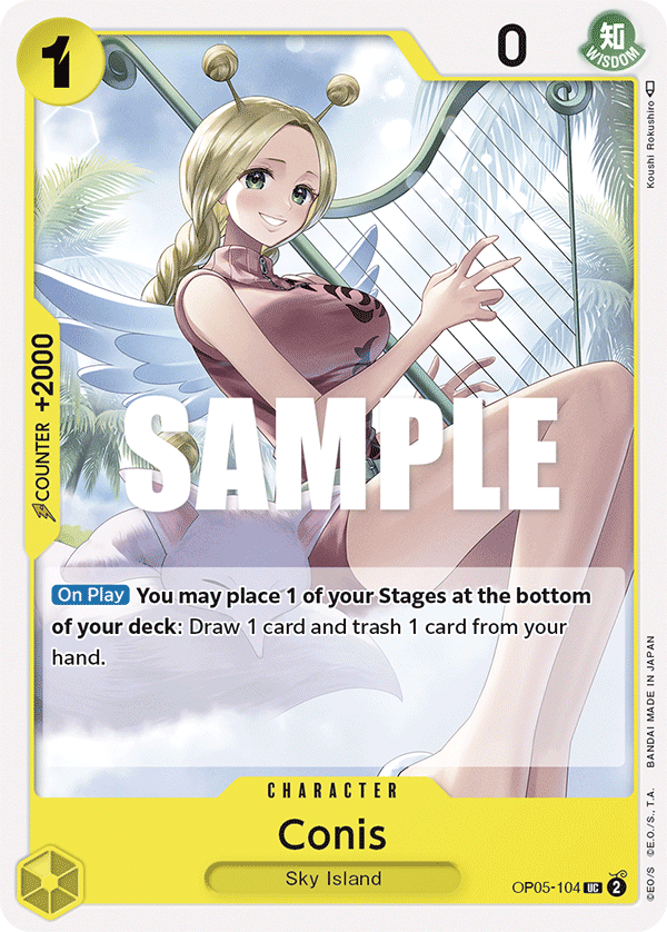Conis OP05-104 One Piece Card Game
