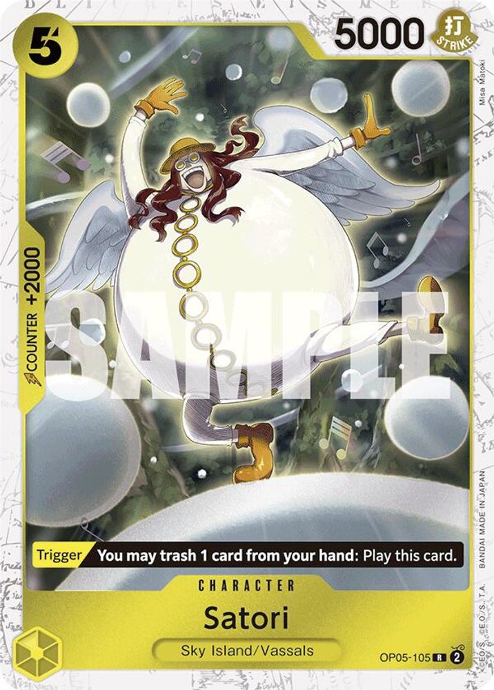 Satori [Jolly Roger PRB01] OP05-105 One Piece Card Game