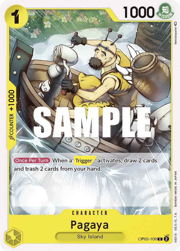 Pagaya OP05-109 One Piece Card Game