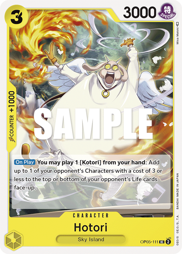Hotori OP05-111 One Piece Card Game