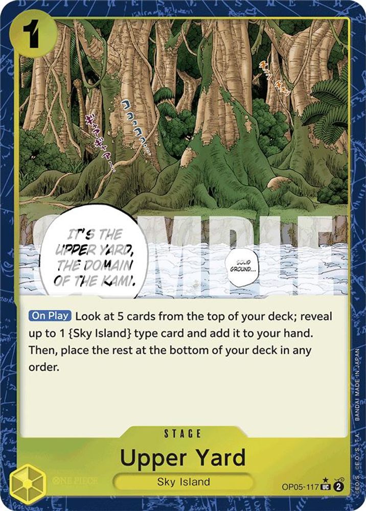 Upper Yard [Textured PRB01] OP05-117 One Piece Card Game