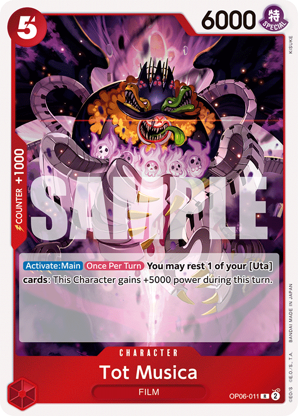 Tot Musica OP06-011 One Piece Card Game