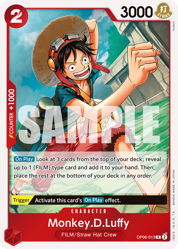 Monkey.D.Luffy OP06-013 One Piece Card Game