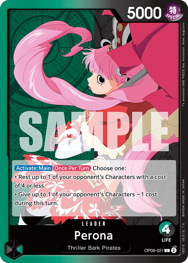 Perona OP06-021 One Piece Card Game