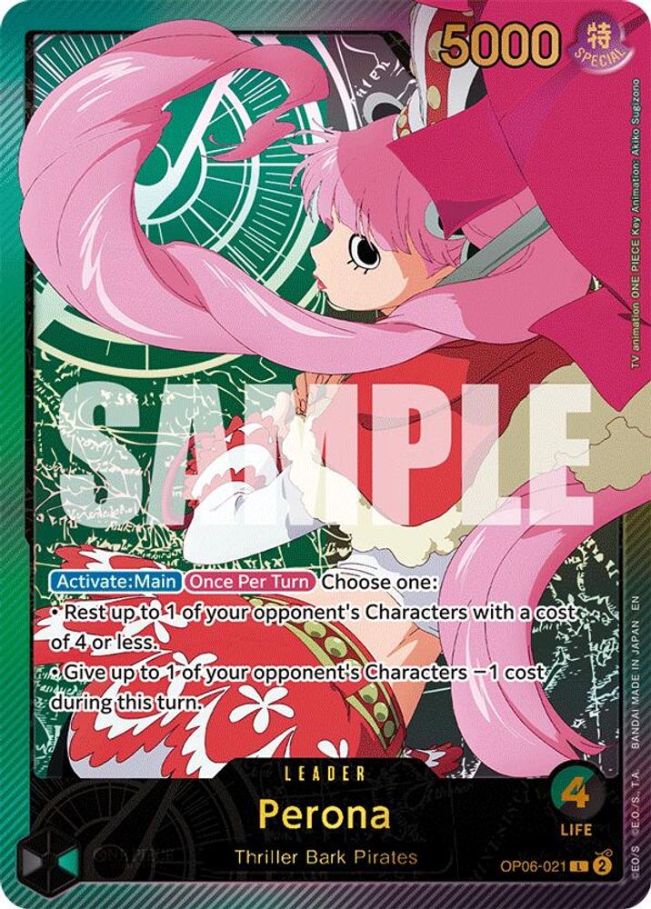 Perona [SP] OP06-021 One Piece Card Game