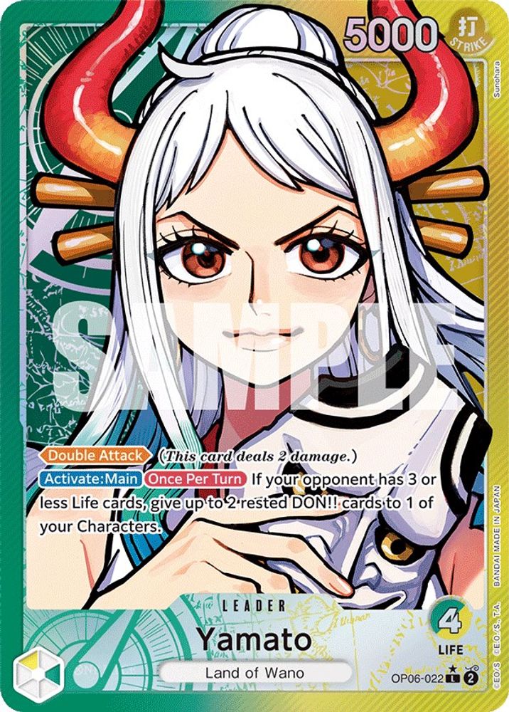 Yamato [Alternate Art] OP06-022 One Piece Card Game