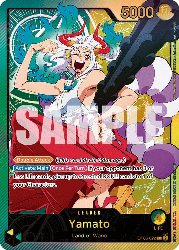 Yamato [SP] OP06-022 One Piece Card Game