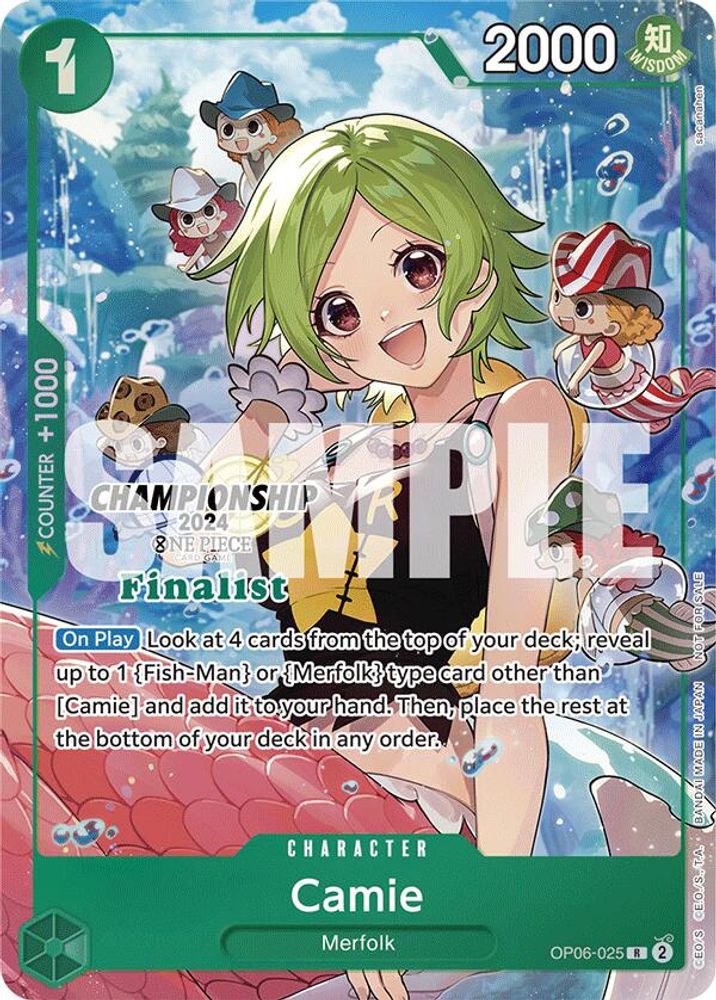 Camie [Championship 2024 Finalist] OP06-025 One Piece Card Game