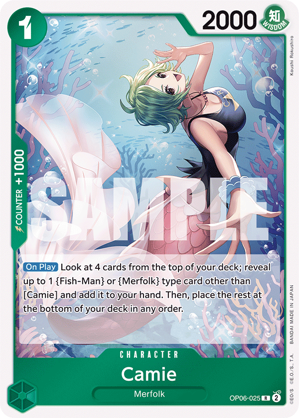 Camie [Championship 2024 Winner] OP06-025 One Piece Card Game