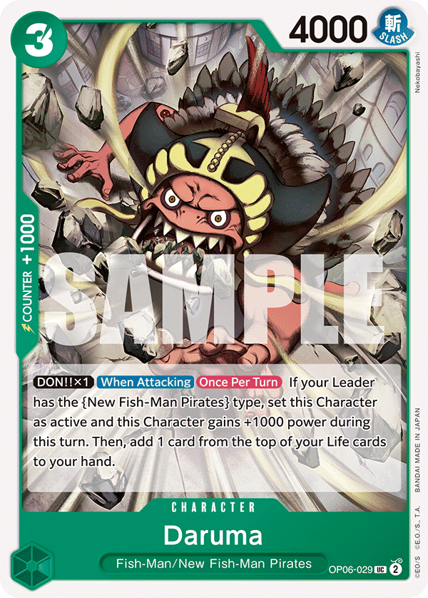 Daruma OP06-029 One Piece Card Game