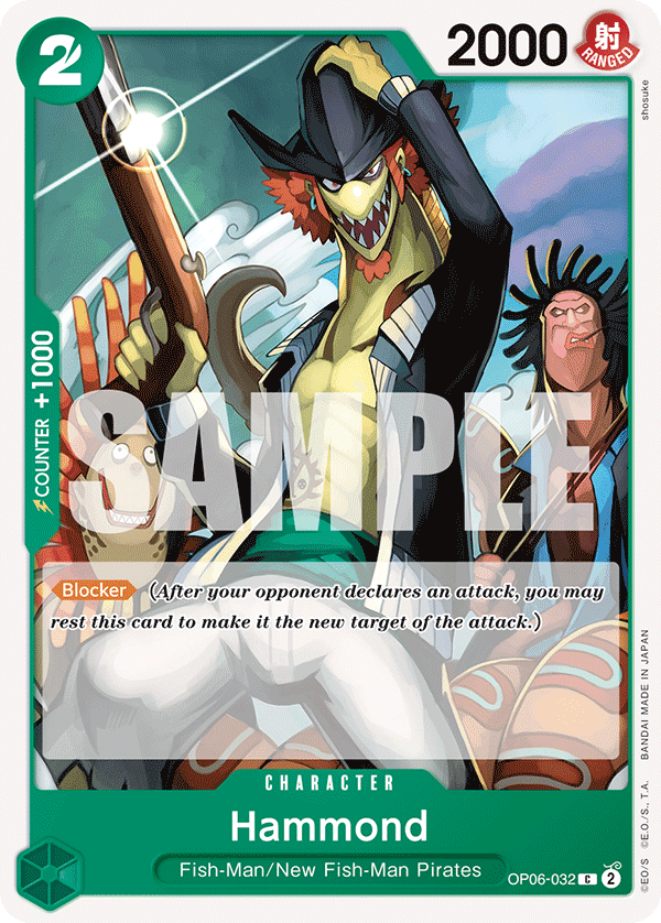 Hammond OP06-032 One Piece Card Game