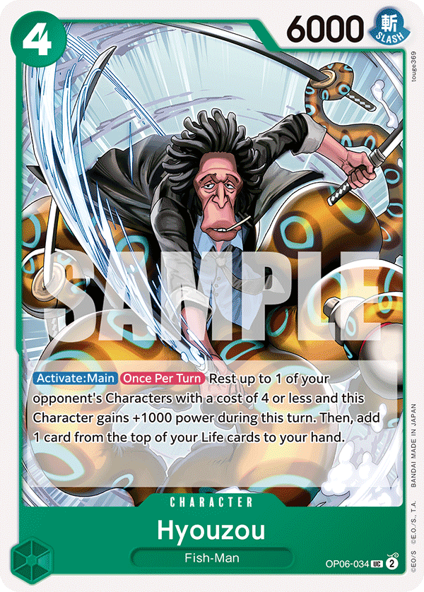 Hyouzou OP06-034 One Piece Card Game