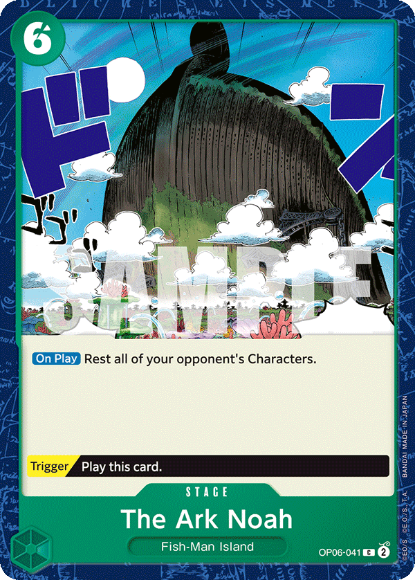 The Ark Noah OP06-041 One Piece Card Game