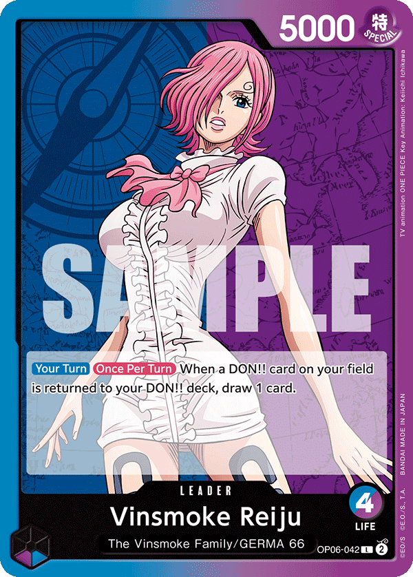 Vinsmoke Reiju OP06-042 One Piece Card Game