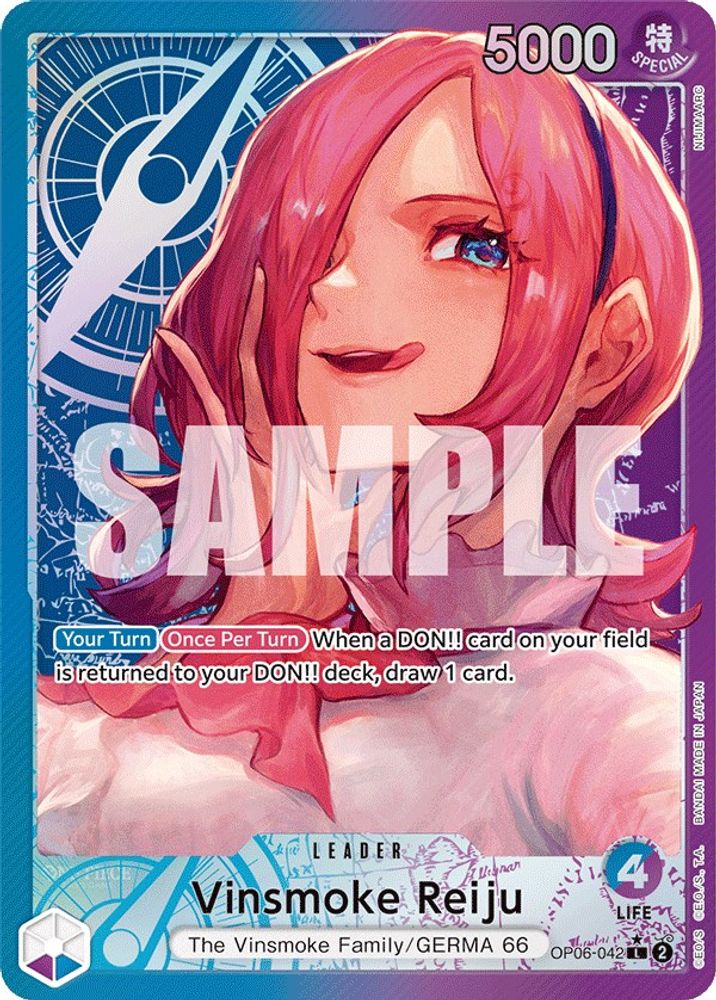 Vinsmoke Reiju [Alternate Art] OP06-042 One Piece Card Game