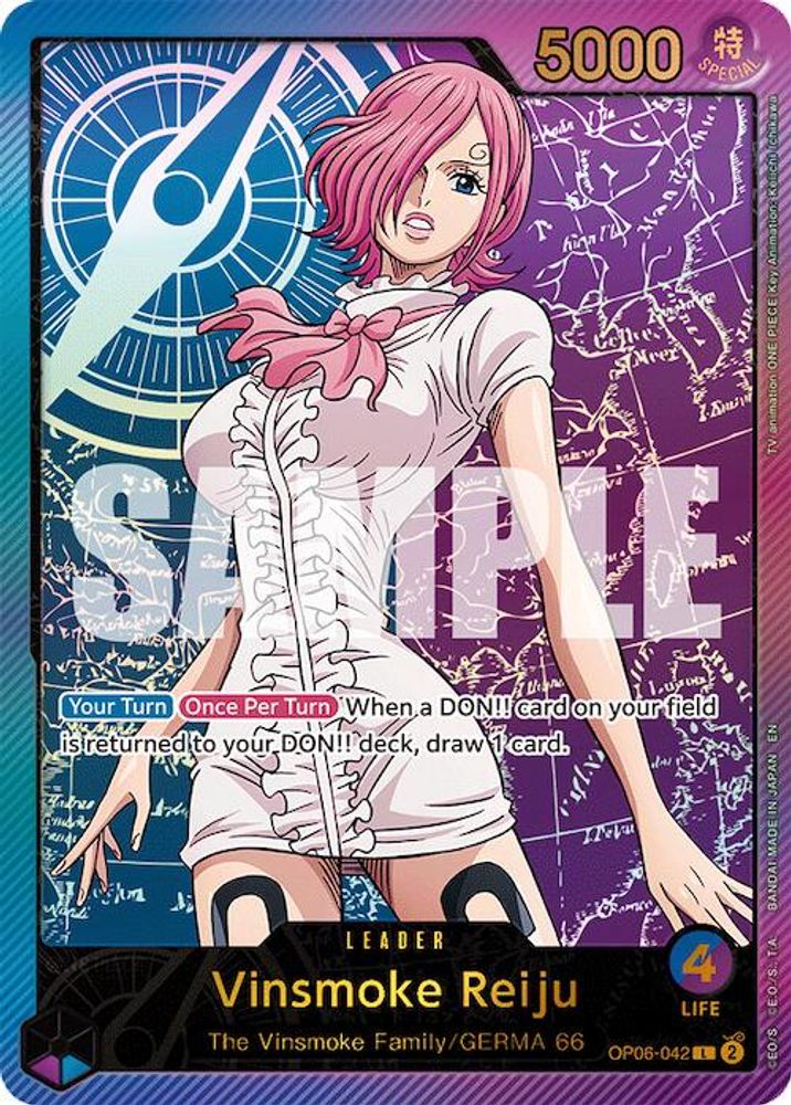 Vinsmoke Reiju [SP] OP06-042 One Piece Card Game