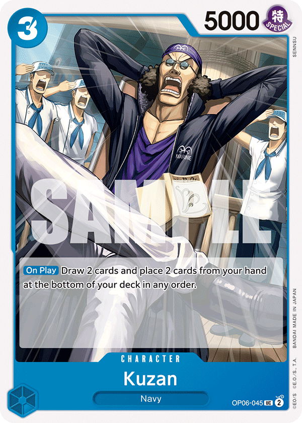 Kuzan OP06-045 One Piece Card Game