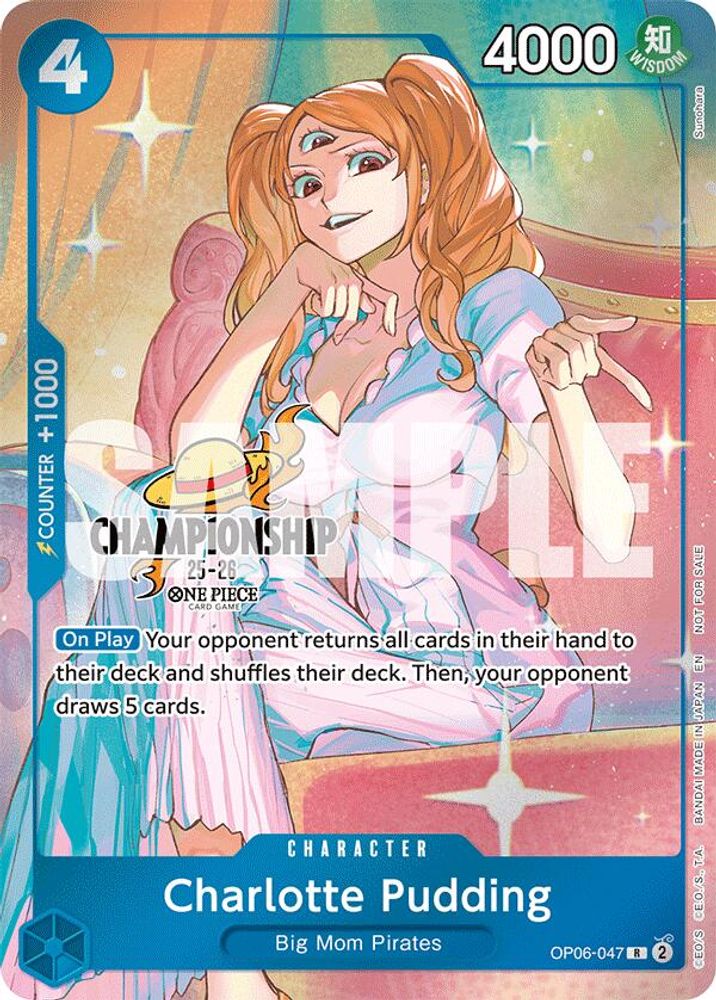 Charlotte Pudding [Celebration Pack] OP06-047 One Piece Card Game