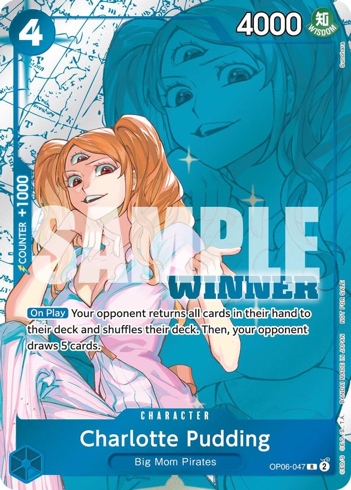 Charlotte Pudding [Winner] OP06-047 One Piece Card Game