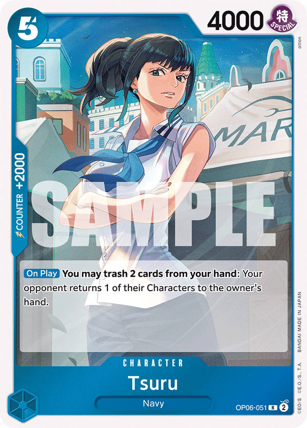 Tsuru OP06-051 One Piece Card Game