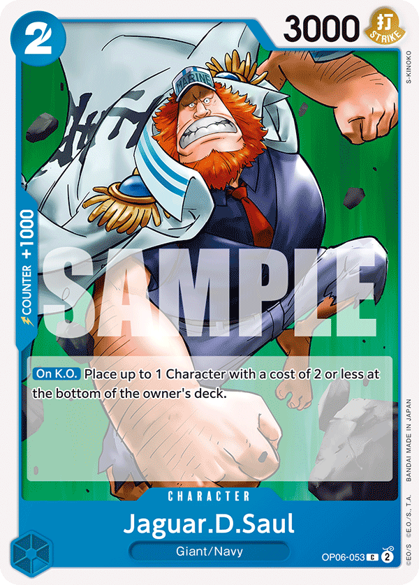 Jaguar.D.Saul OP06-053 One Piece Card Game