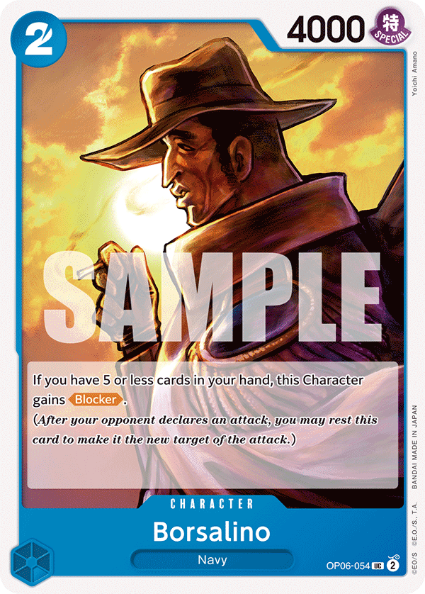 Borsalino OP06-054 One Piece Card Game