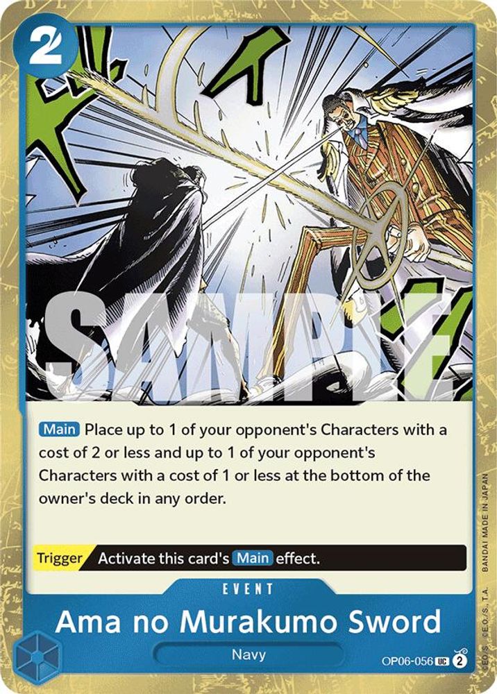 Ama no Murakumo Sword [Jolly Roger PRB01] OP06-056 One Piece Card Game