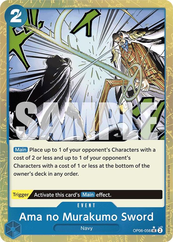 Ama no Murakumo Sword [Textured PRB01] OP06-056 One Piece Card Game