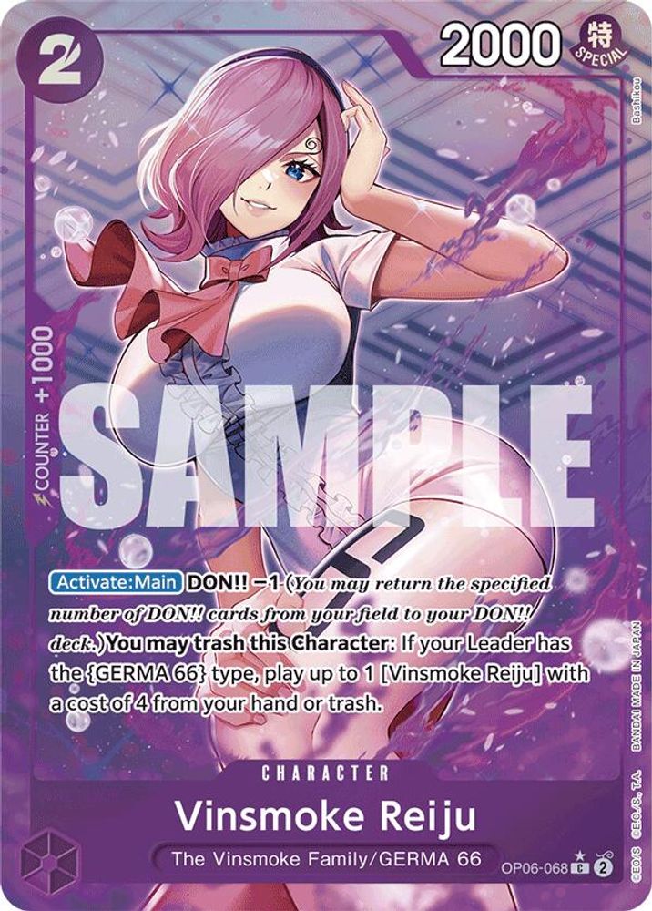 Vinsmoke Reiju [Full Art PRB01] OP06-068 One Piece Card Game