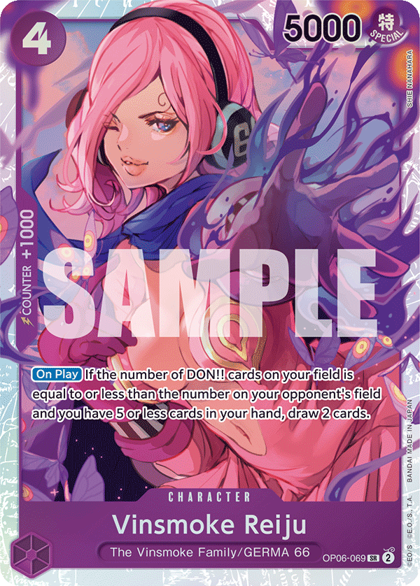 Vinsmoke Reiju [Alternate Art PRB01] JP OP06-069 One Piece Card Game