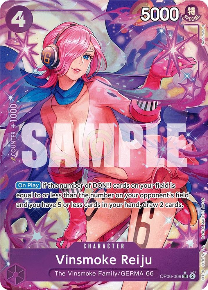 Vinsmoke Reiju [Alternate Art] OP06-069 One Piece Card Game