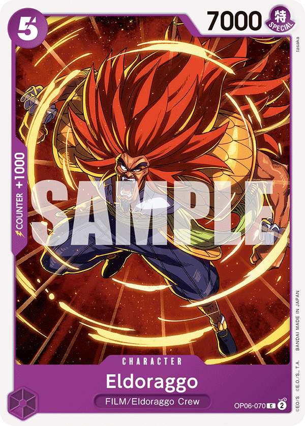 Eldoraggo OP06-070 One Piece Card Game