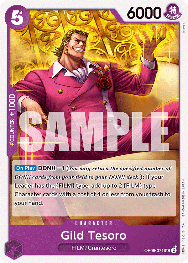Gild Tesoro OP06-071 One Piece Card Game