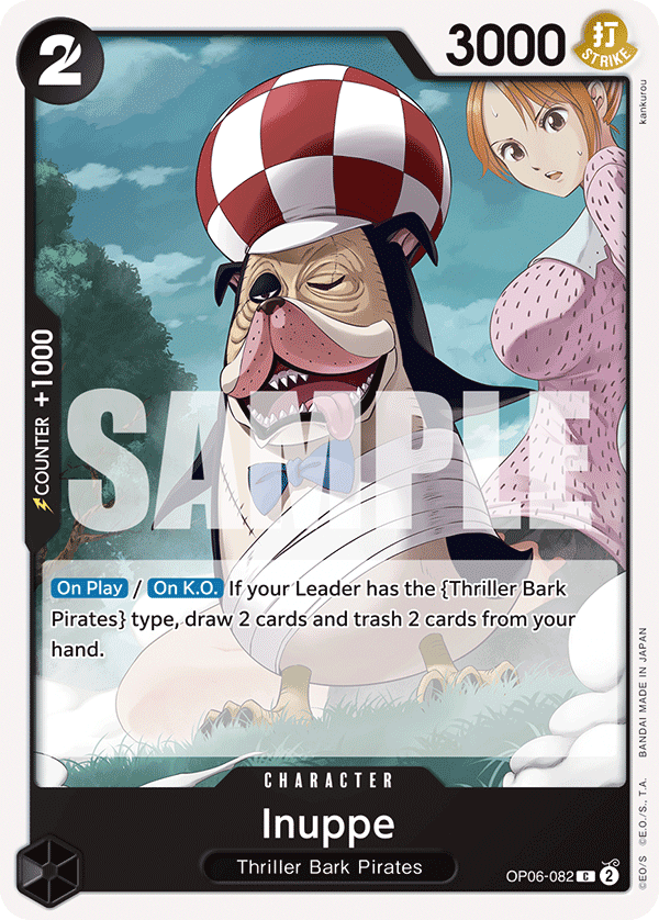 Inuppe OP06-082 One Piece Card Game