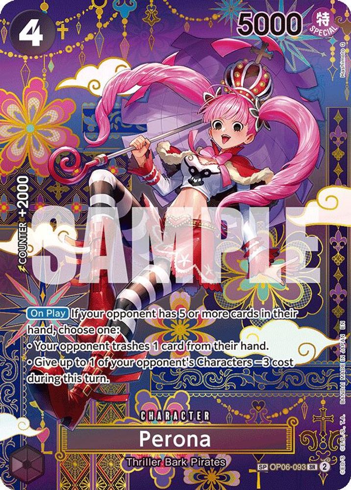 Perona [SP] OP06-093 One Piece Card Game