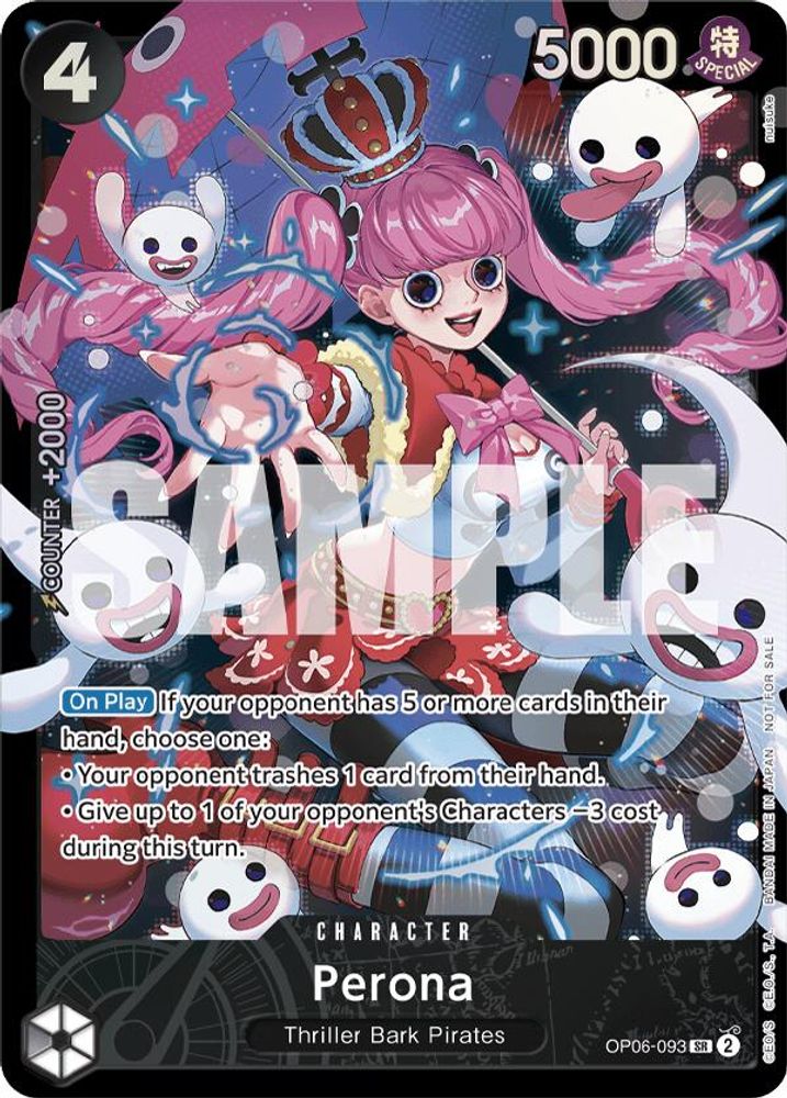 Perona [Store Treasure Cup 2024] OP06-093 One Piece Card Game