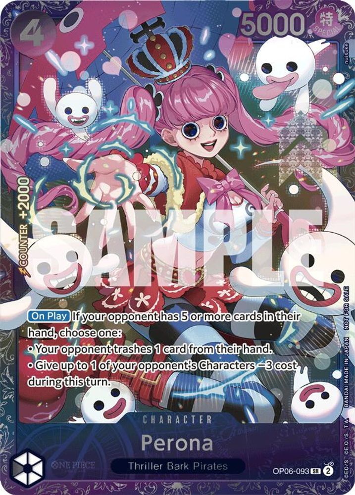 Perona [Top 16] OP06-093 One Piece Card Game