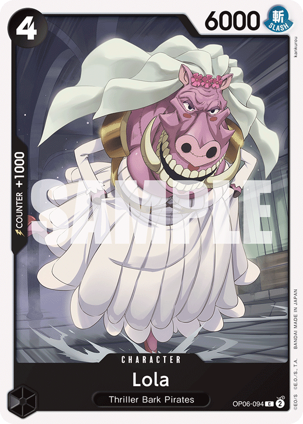 Lola OP06-094 One Piece Card Game