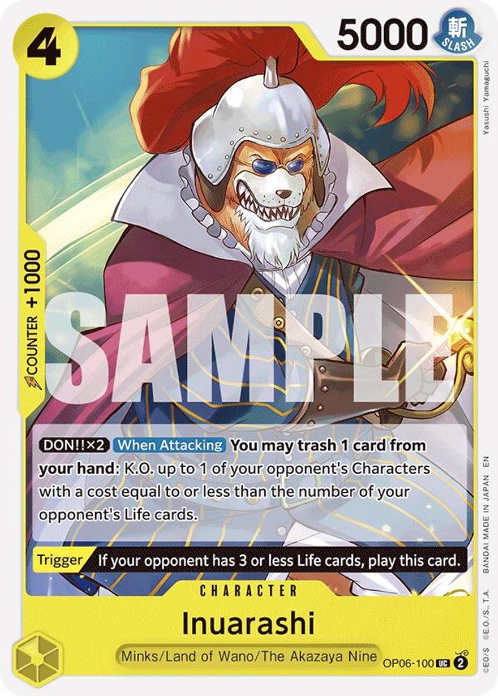 Inuarashi [Reprint] OP06-100 One Piece Card Game