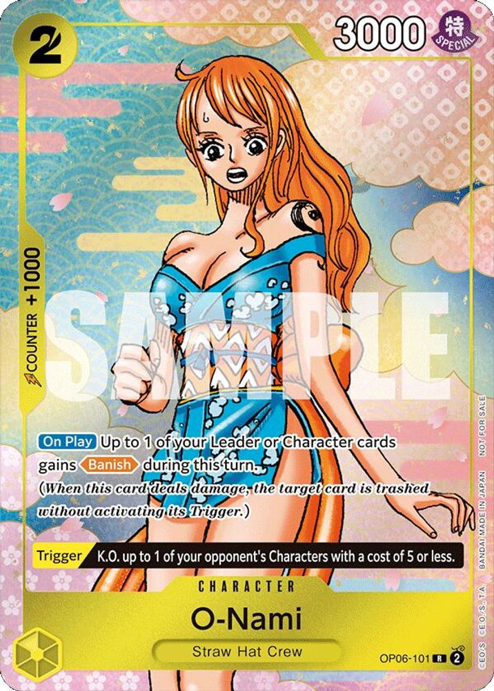 O-Nami [Event] OP06-101 One Piece Card Game