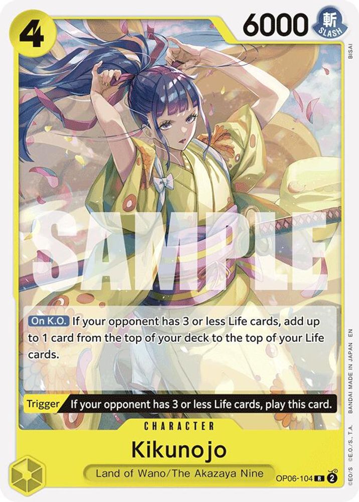 Kikunojo [Reprint] OP06-104 One Piece Card Game