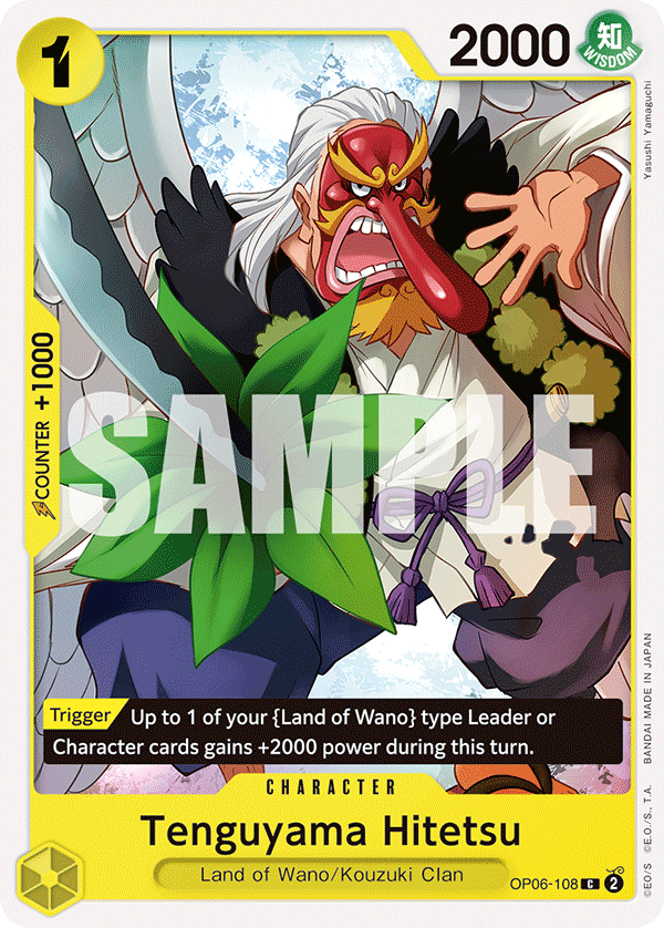 Tenguyama Hitetsu OP06-108 One Piece Card Game