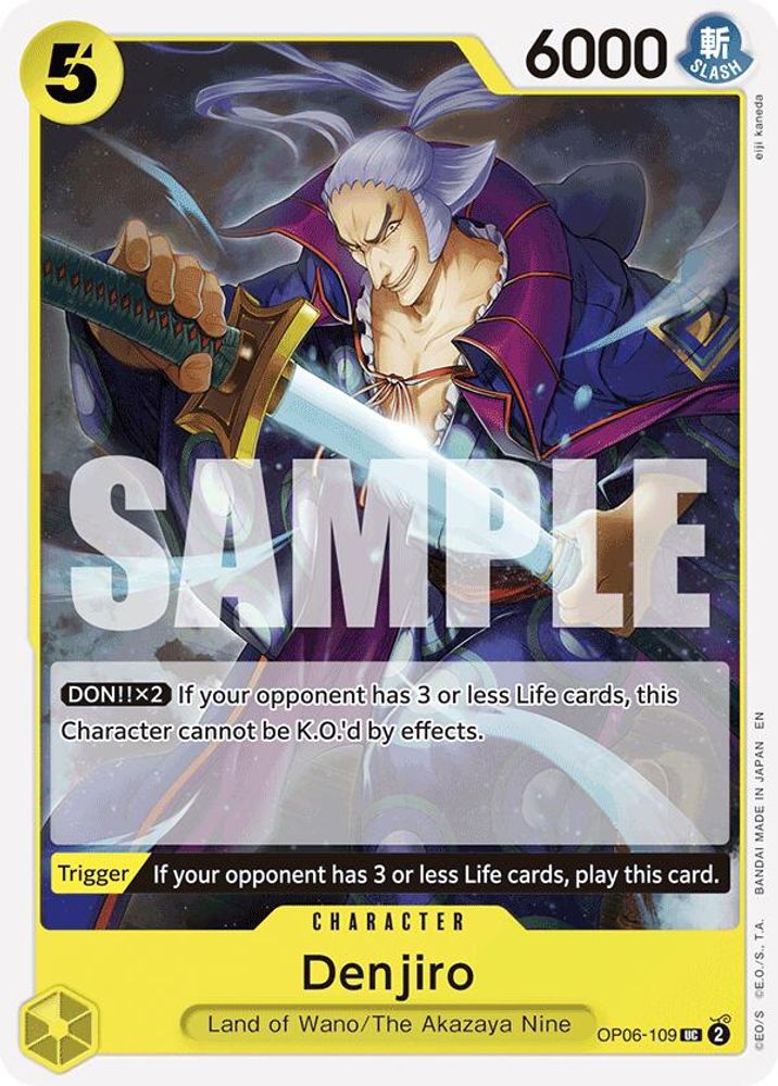 Denjiro [Reprint] OP06-109 One Piece Card Game